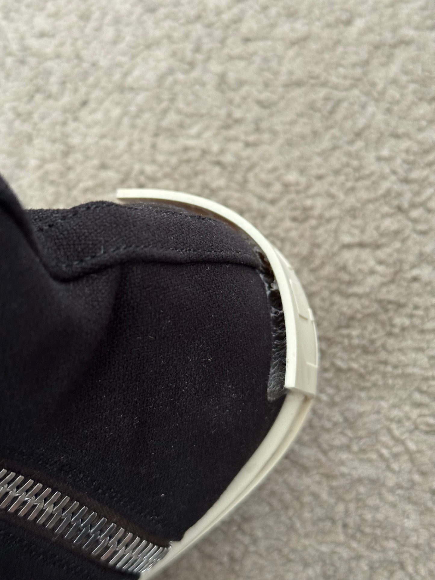 SS21 Rick Owens DRKSHDW "License Plate" Ramones Sneakers