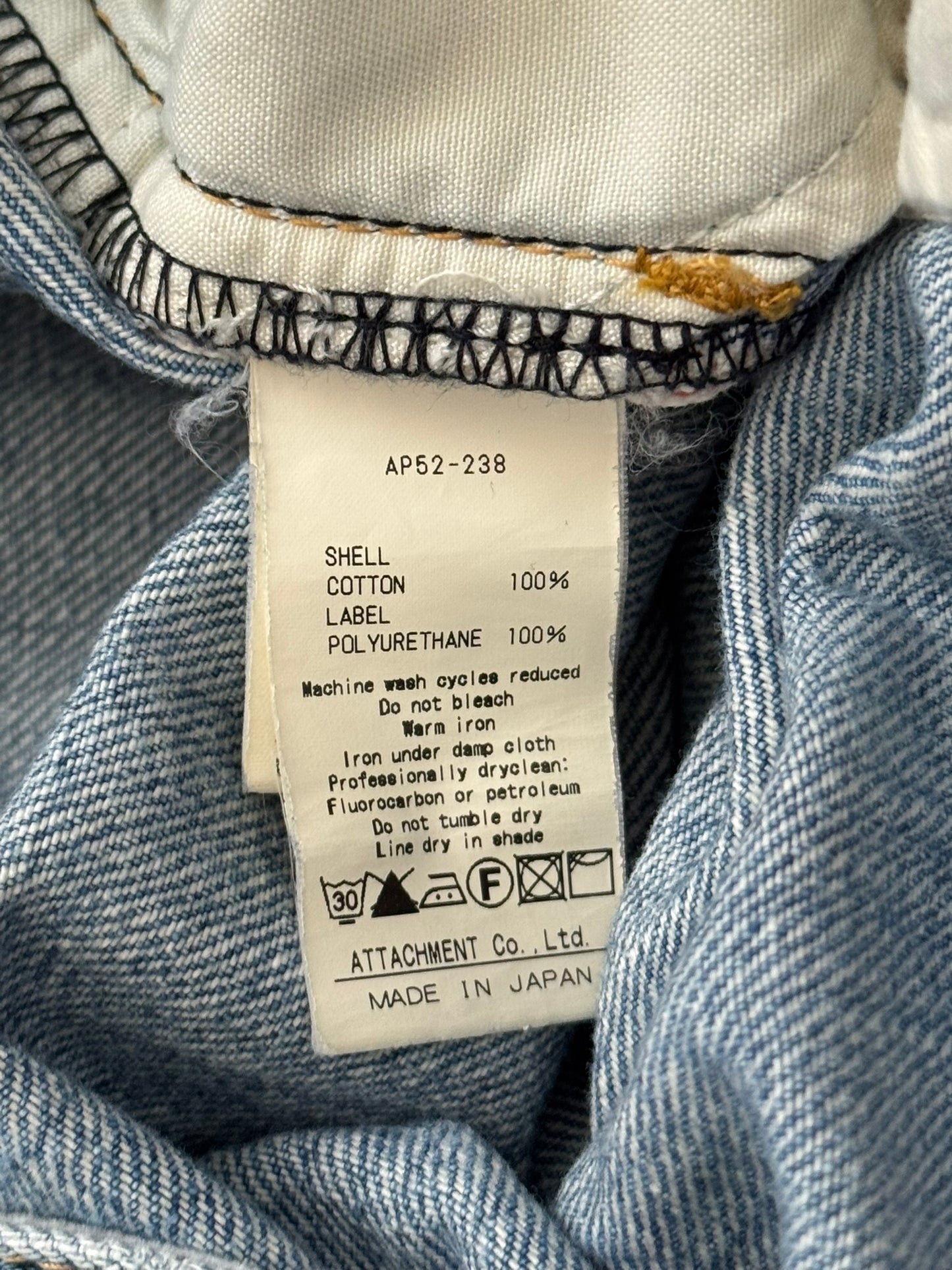 Kazuyuki Kumagai Attachment Selvedge Distressed Denim Jeans