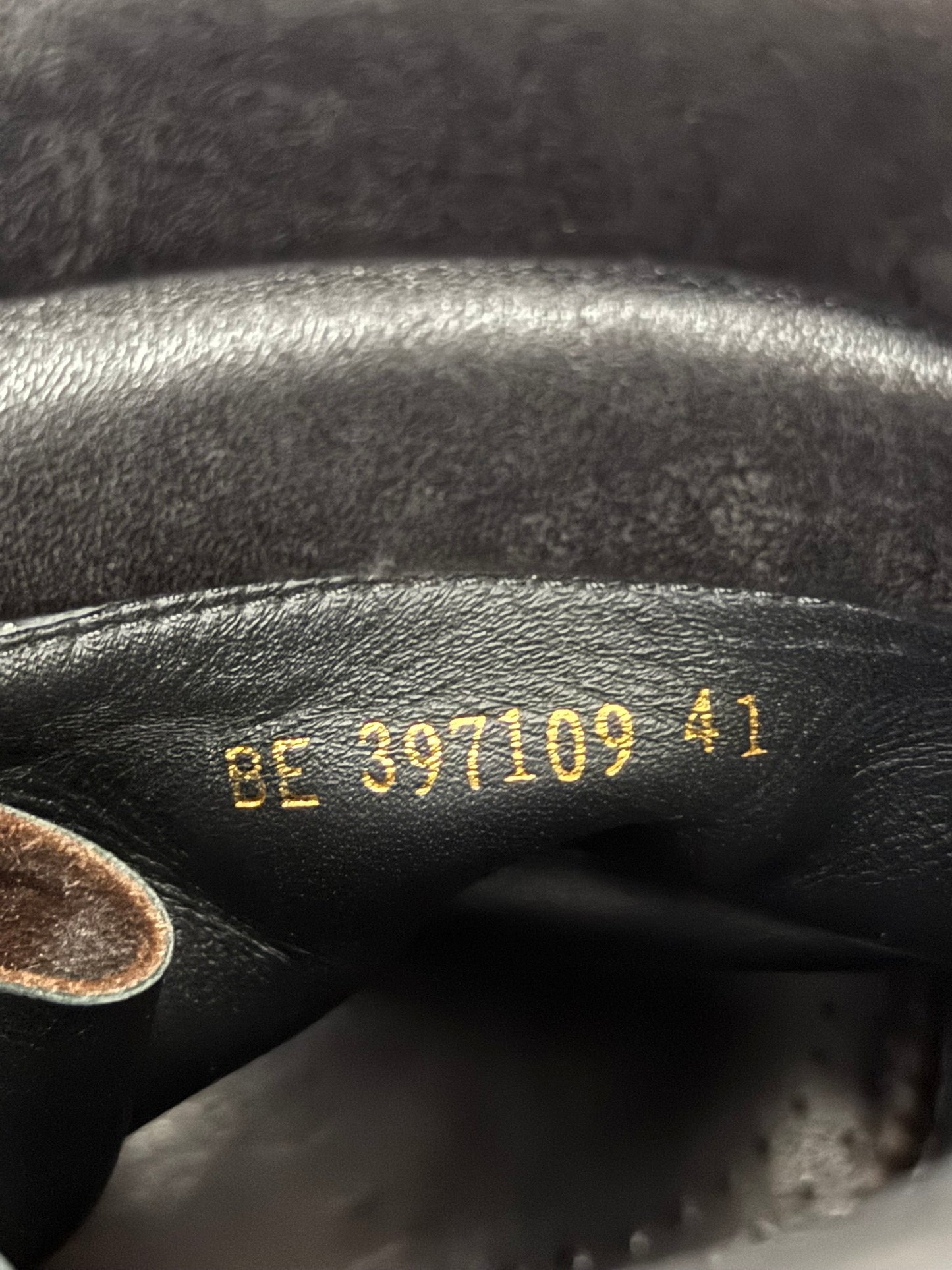 FW15 Saint Laurent by Hedi Slimane Brushed Suede Ranger Boots