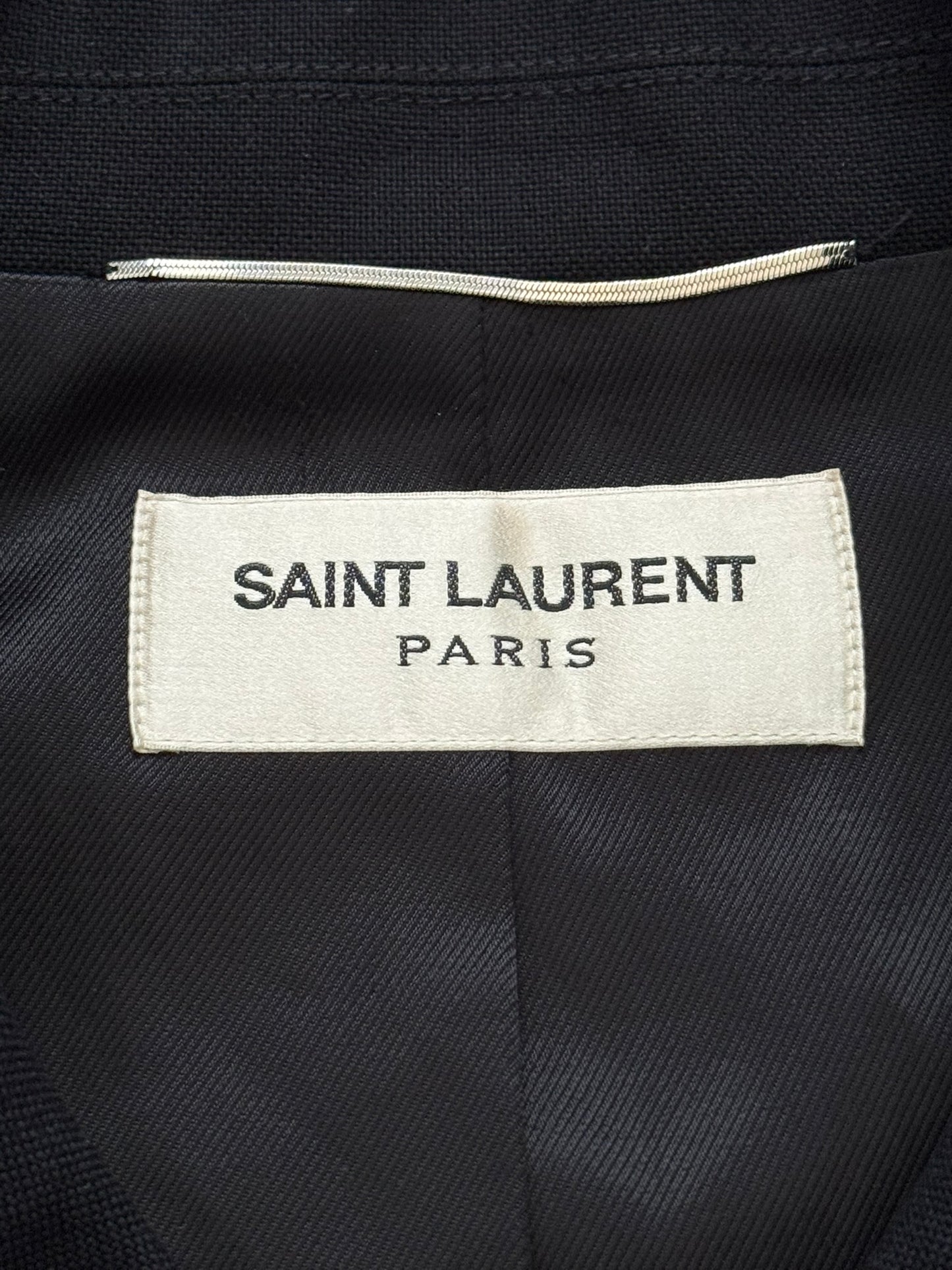 SS13 Saint Laurent by Hedi Slimane Short Peacoat