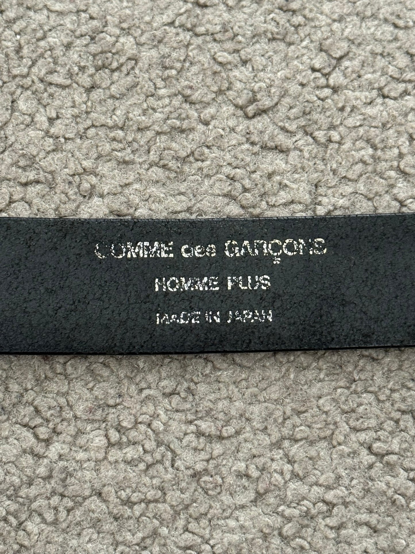 Comme Des Garcons Homme Plus Studded Gem Leather Belt