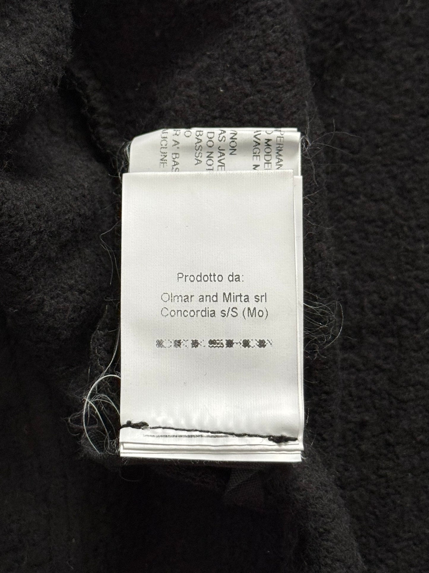 FW14 Rick Owens DRKSHDW Black Felpa Jason Zip Up Hoodie