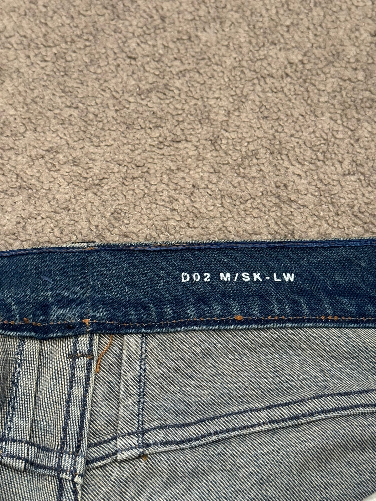 FW16 Saint Laurent by Hedi Slimane Light Washed D02 Denim Jeans