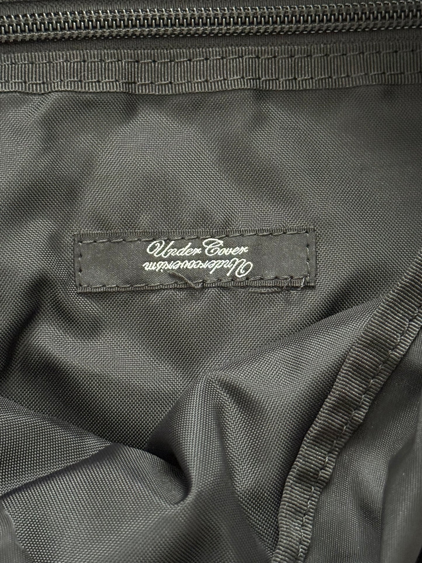 AW11 Undercover Prada GRT Black Nylon Utility Cargo Backpack