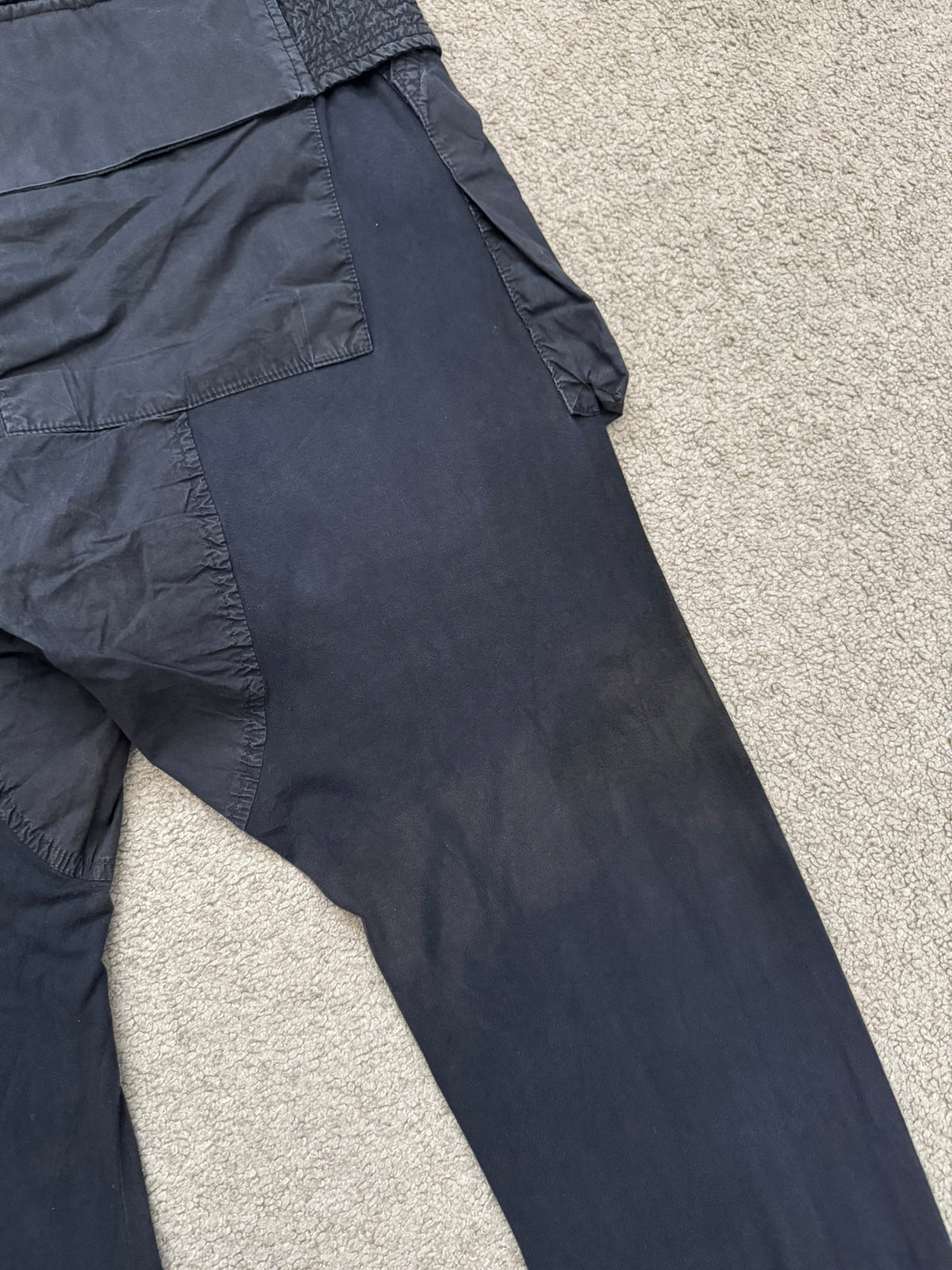 SS12 Rick Owens DRKSHDW "Naska" Hybrid Creatch Cargo Pants