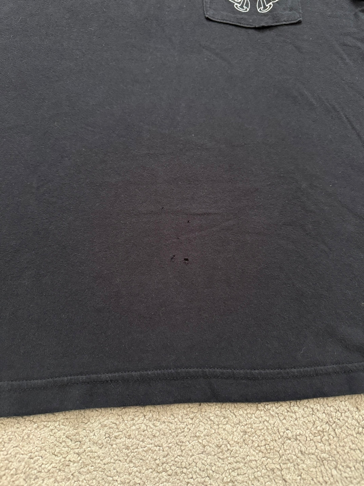 Chrome Hearts Vine Dagger USA Flag Pocket T Shirt