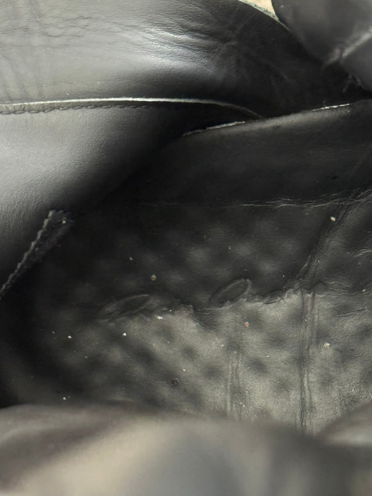 FW22 Rick Owens Pony Hair Cargobasket High Top Sneakers