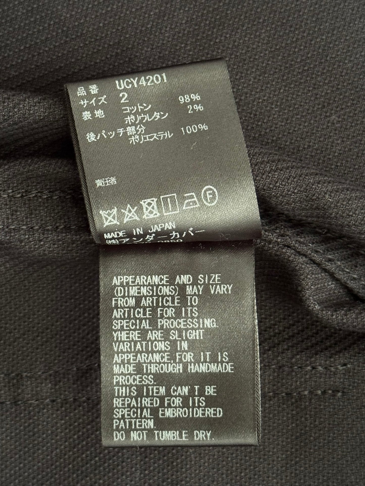 SS20 Undercover x Cindy Sherman Embroidered #21 Cargo Jacket