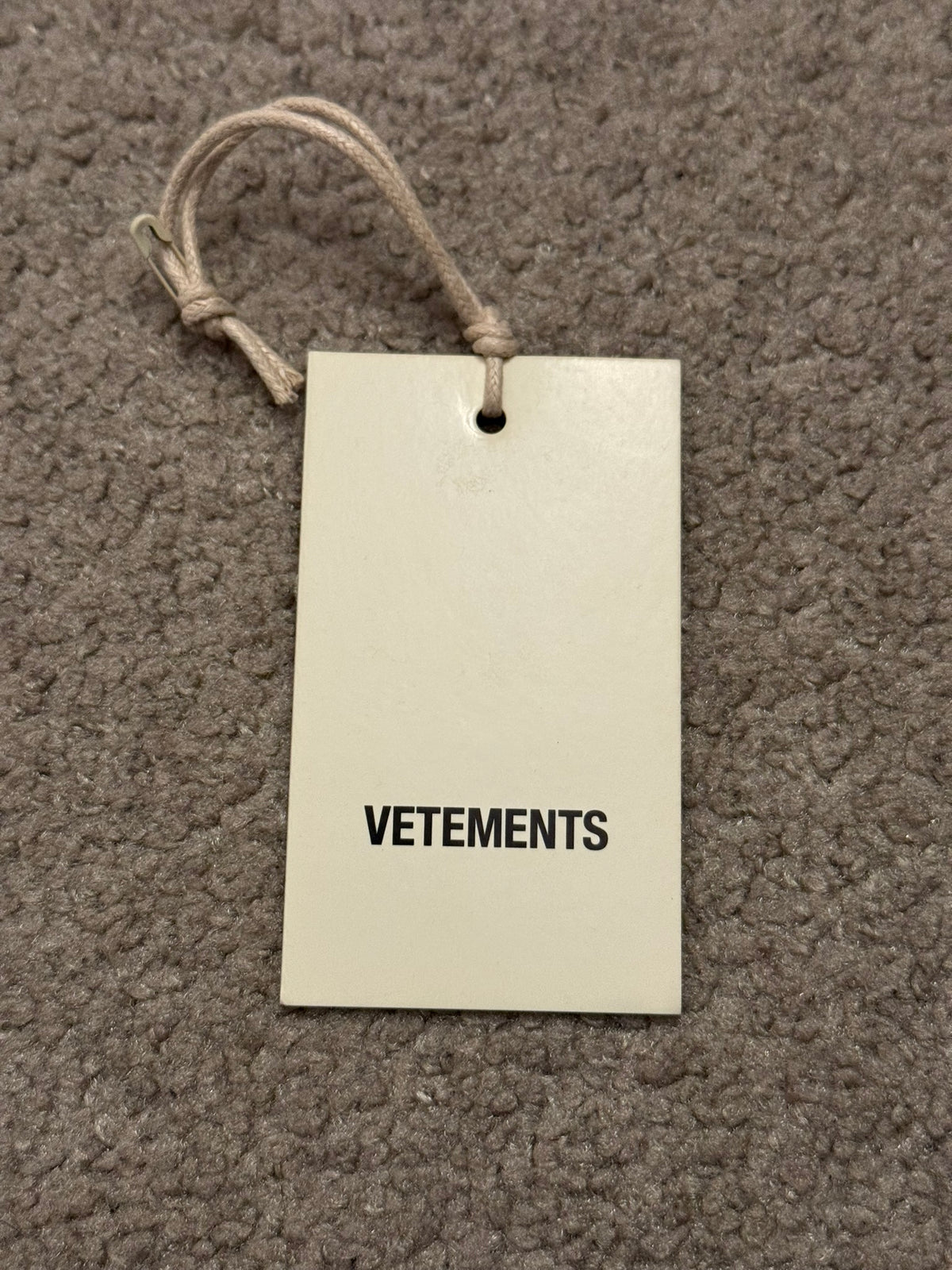 FW18 Vetements by Demna "Metal Tour" Oversized Hoodie