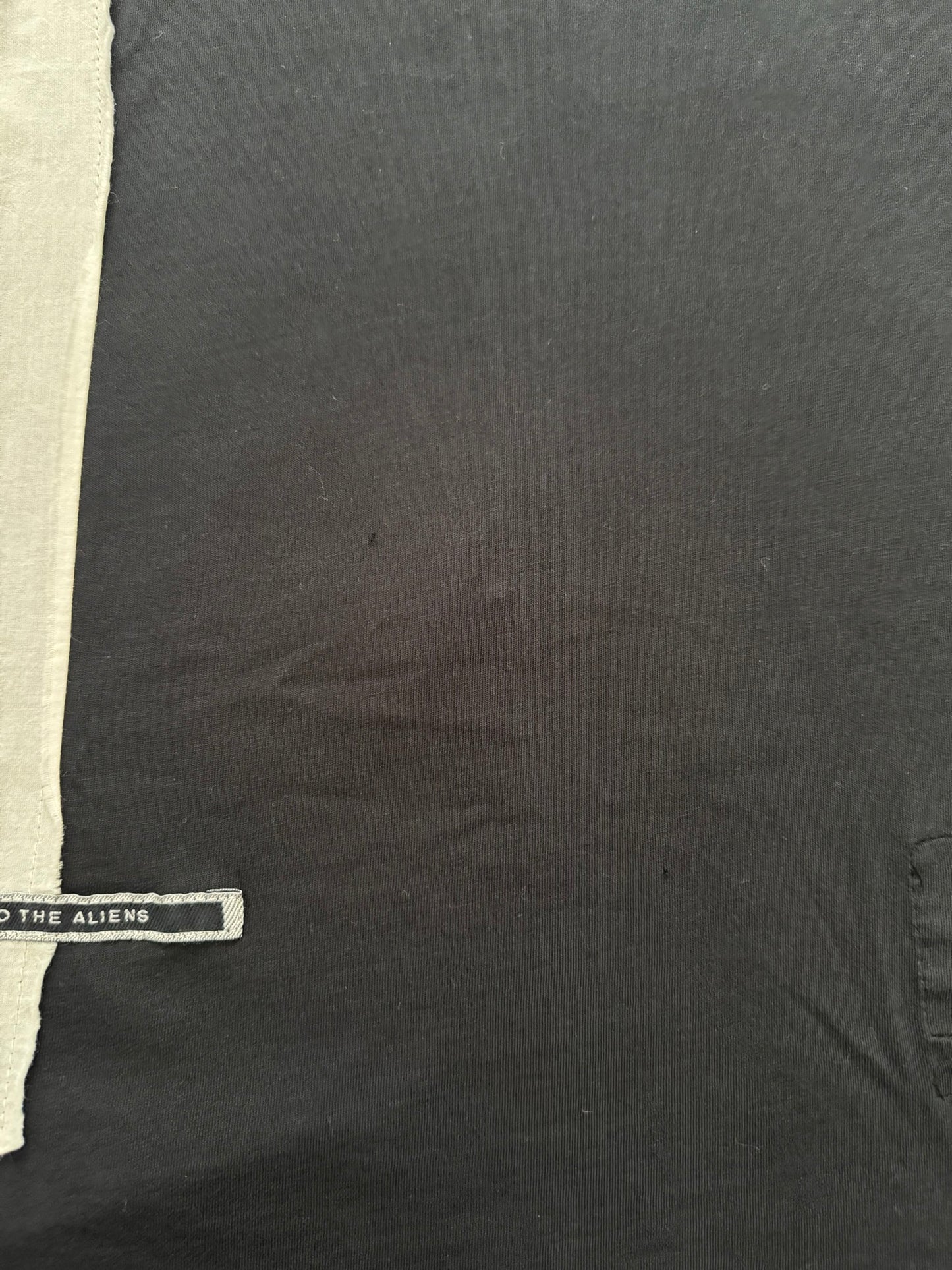 SS19 Rick Owens DRKSHDW Praying to Aliens Patch T Shirt