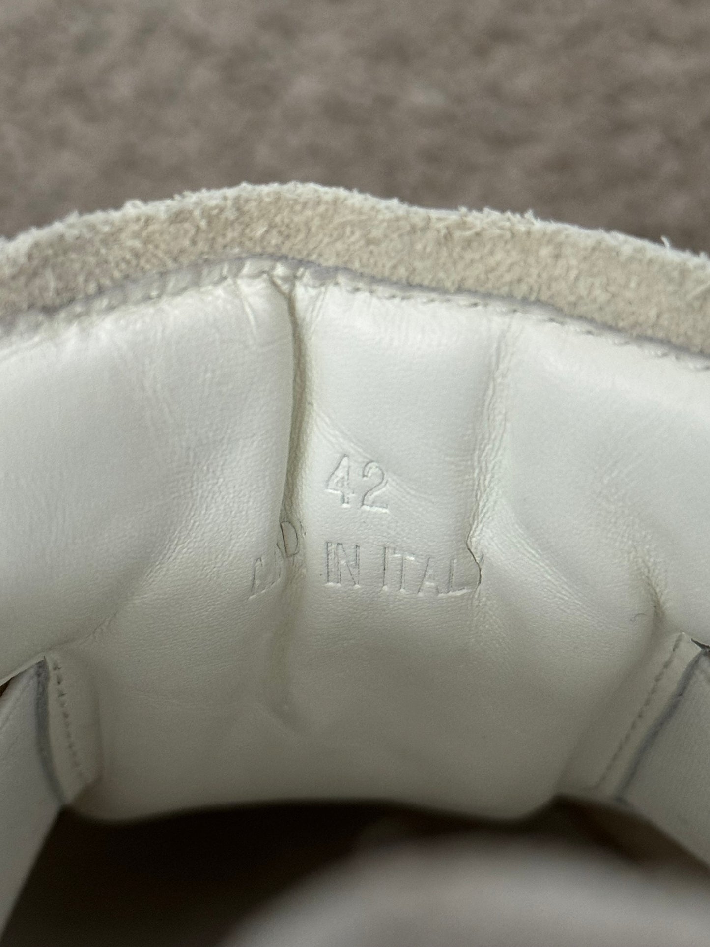 Maison Margiela Replica Triple White GAT Low Top Sneakers