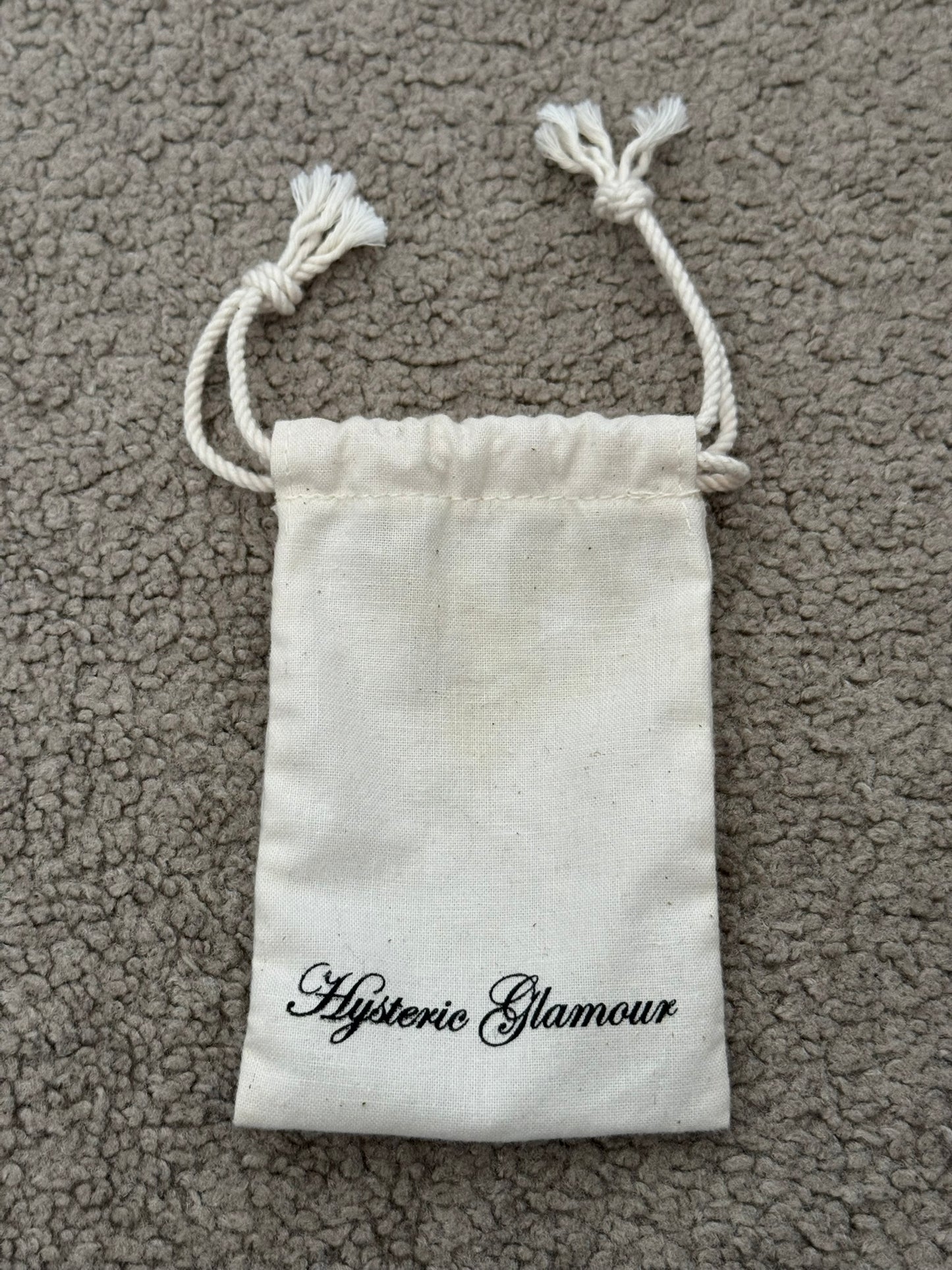 Hysteric Glamour Silver Charm Logo Wallet Chain