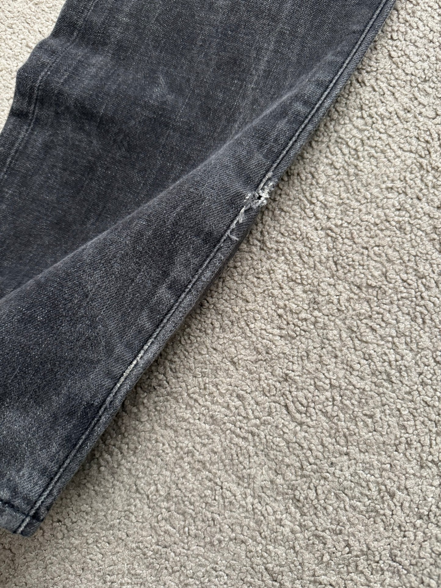 SS03 Dior Homme by Hedi Slimane MIJ Washed Black Denim Jeans