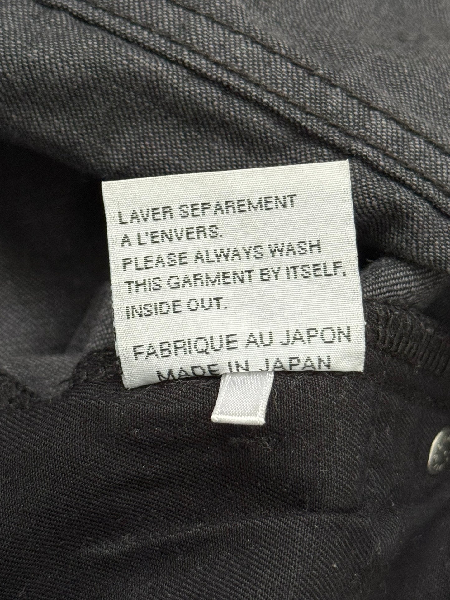 Dior Homme by Hedi Slimane MIJ Black Denim Jeans