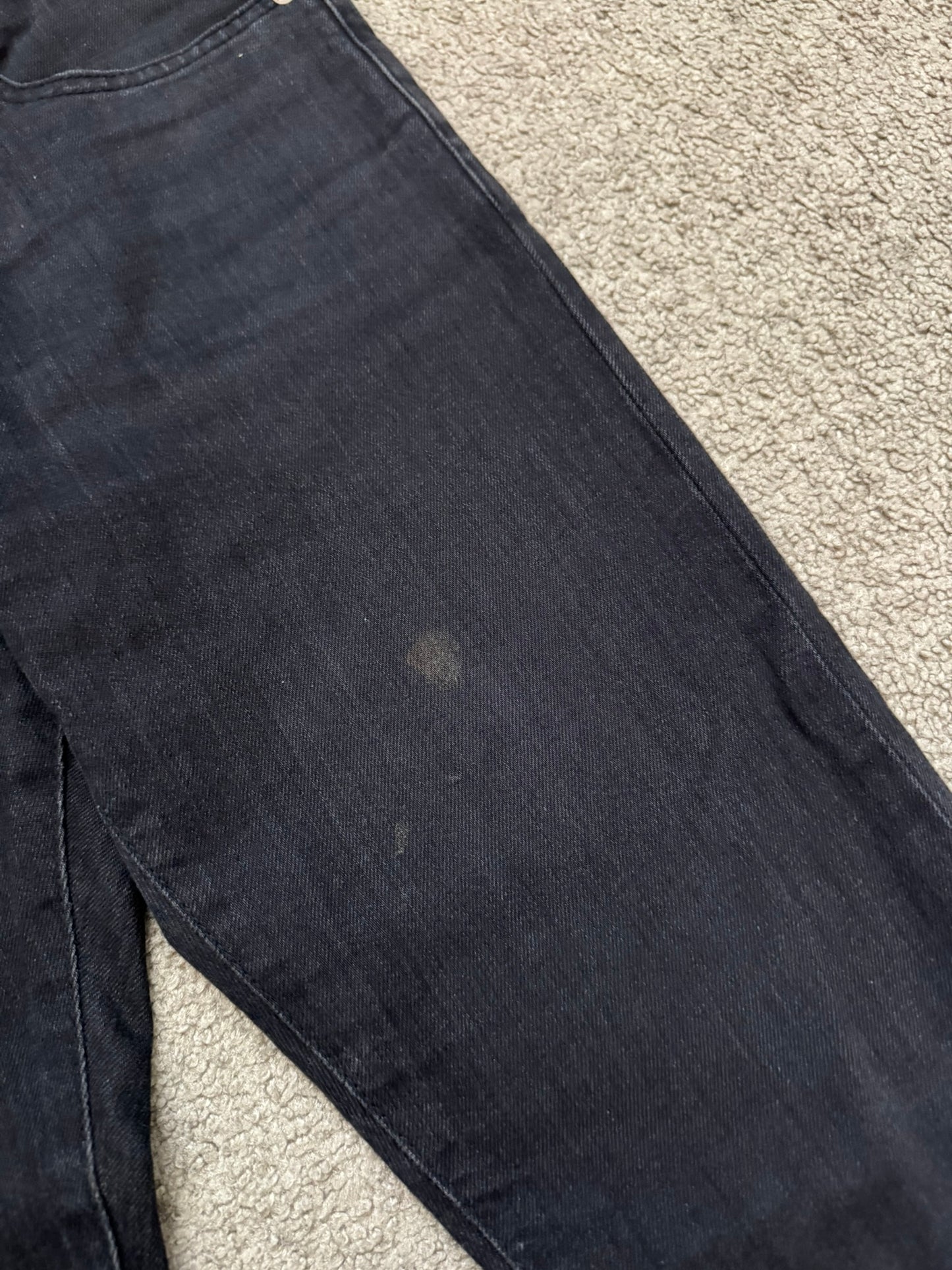 FW14 Saint Laurent by Hedi Slimane Knee Slit D02 Denim Jeans