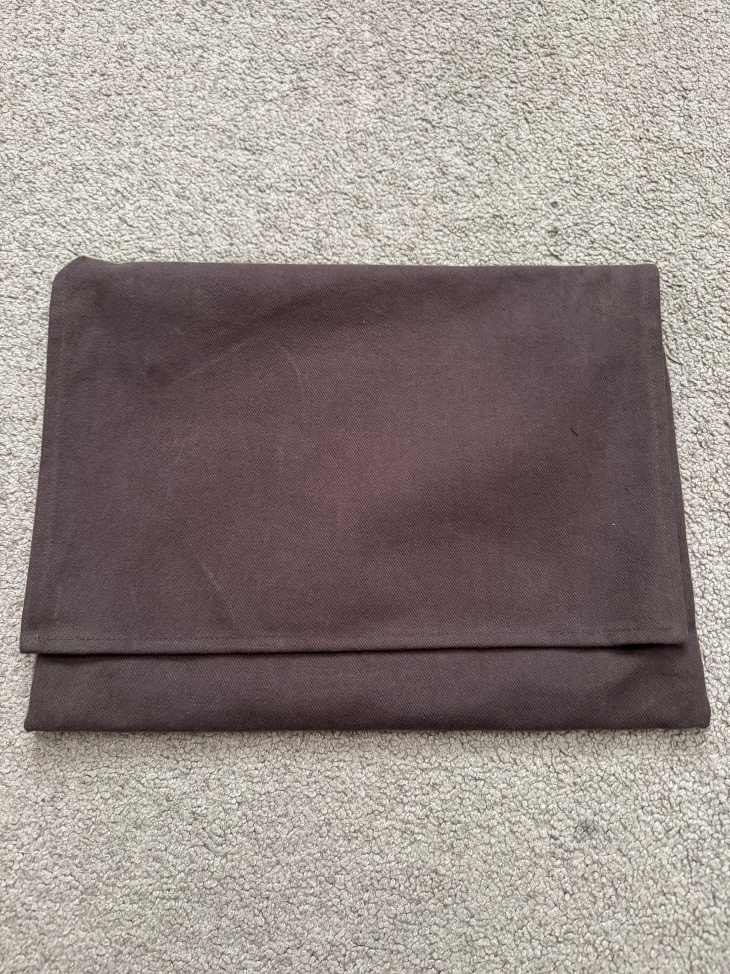 FW20 Rick Owens Mainline "Performa" Large Pouch Leather Bag