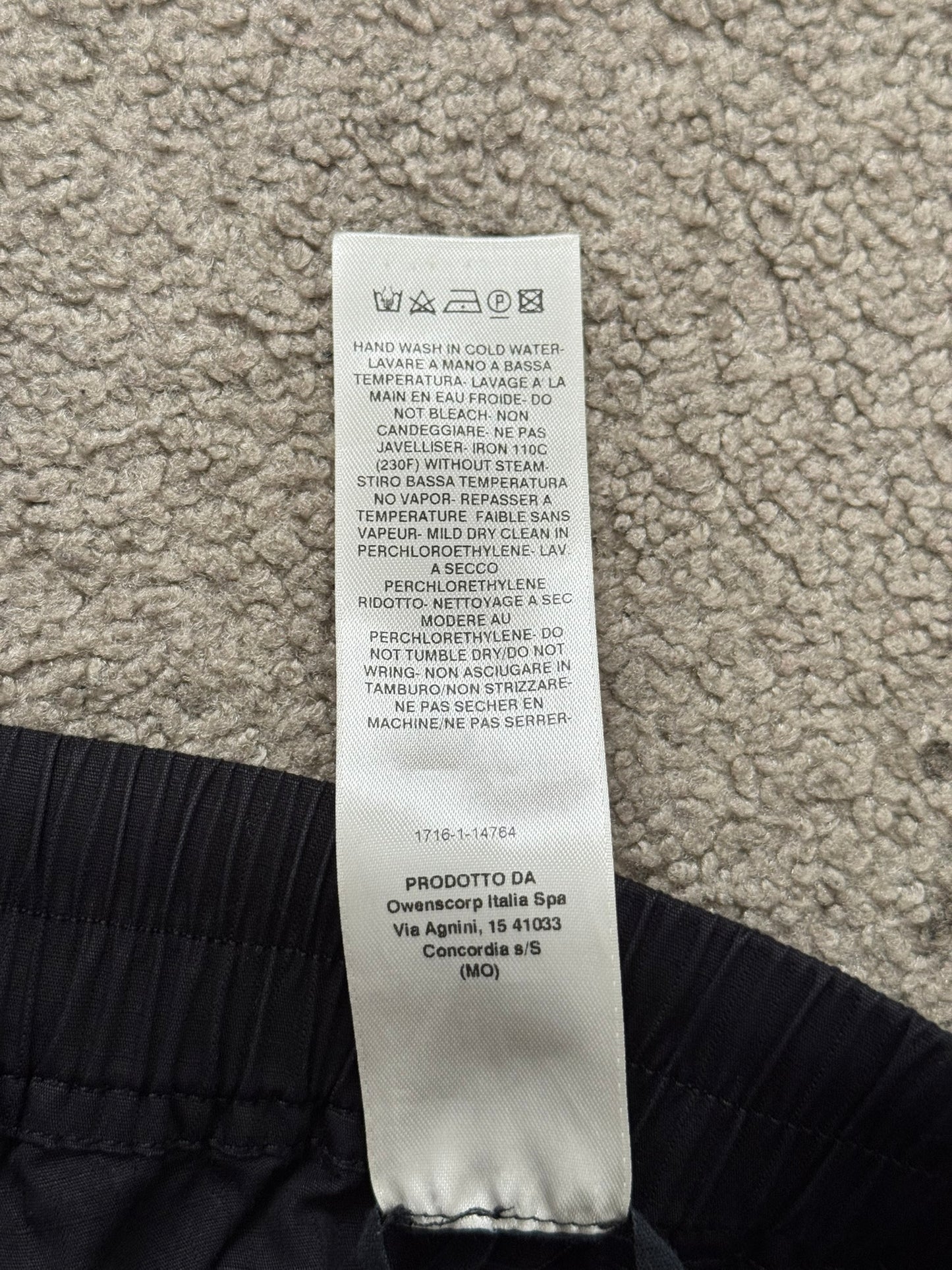 SS20 Rick Owens DRKSHDW Zip Cargo Pocket Pods Shorts