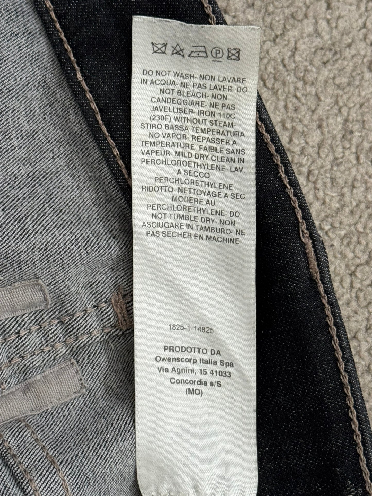 SS20 Rick Owens Mainline Hybrid Collage Tyrone Denim Jeans
