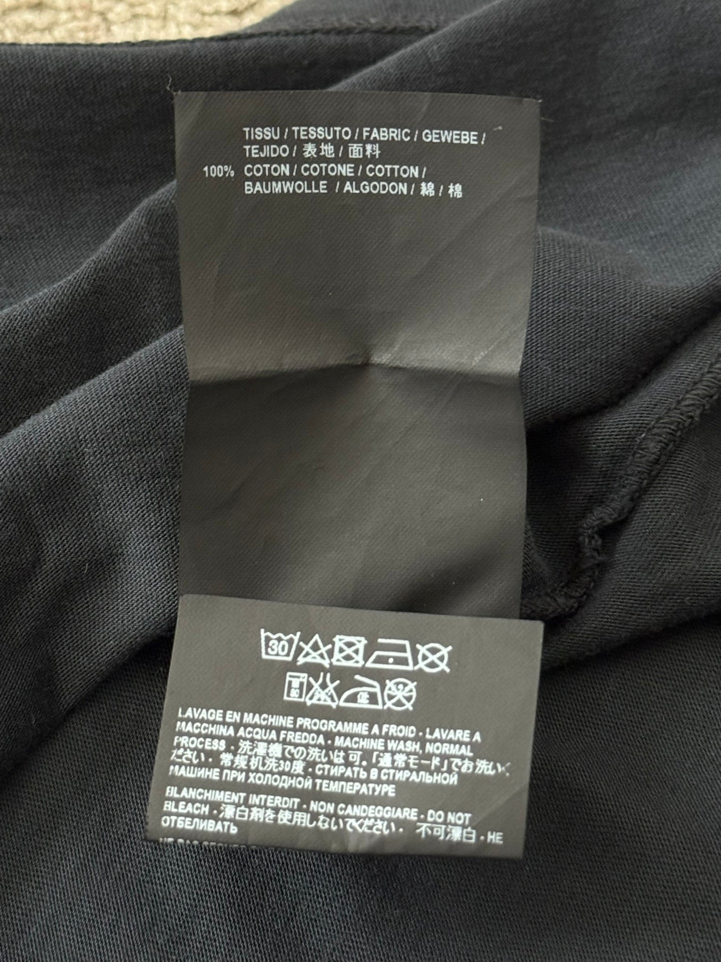 SS16 Saint Laurent by Hedi Slimane Blood Luster Tee T Shirt