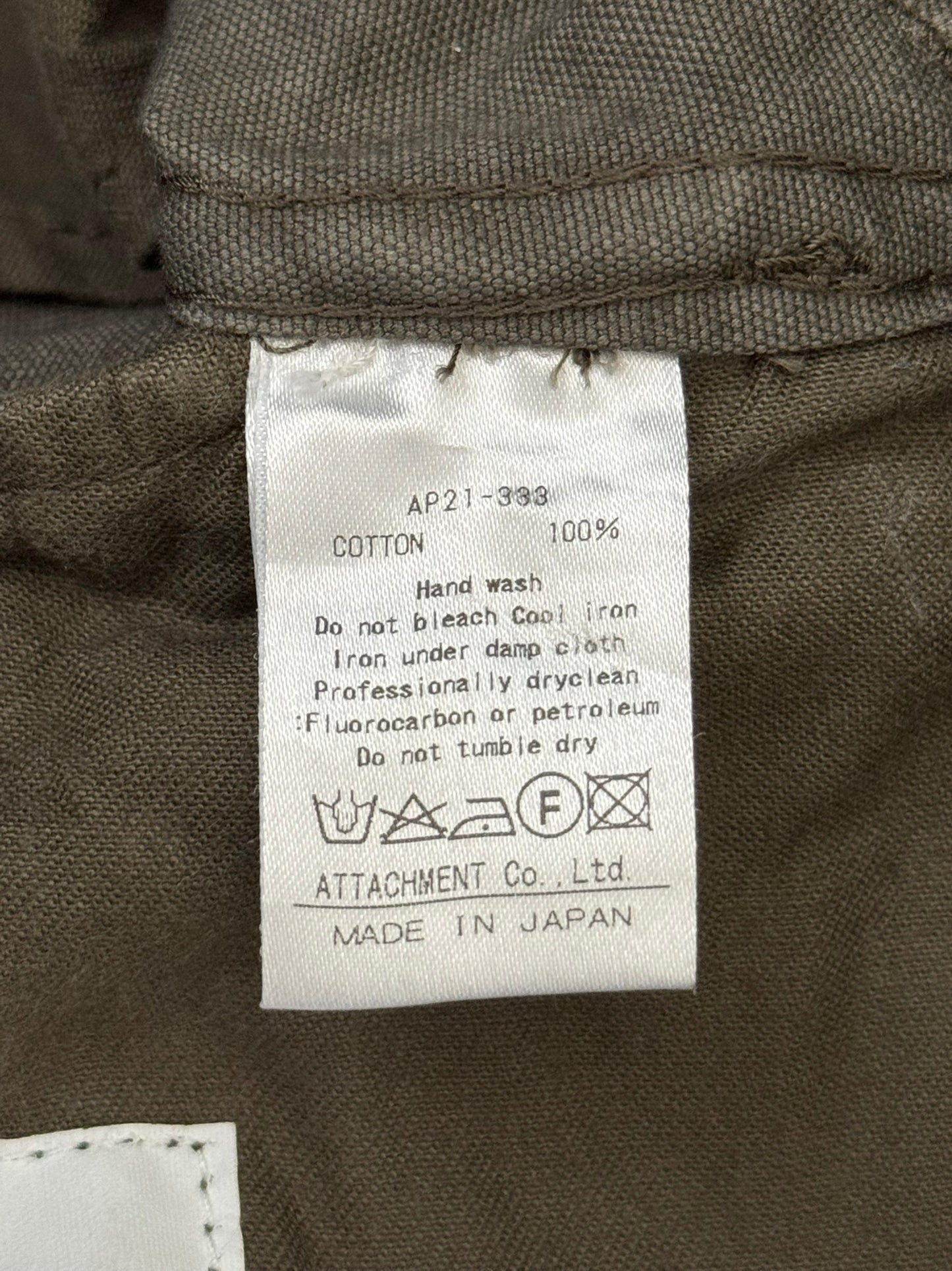 Kazuyuki Kumagai Attachment Marbled Brown J-Cut M-51 Cargo Pants