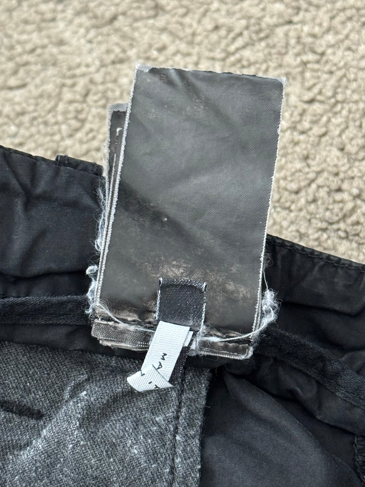 SS09 Rick Owens DRKSHDW "Strutter" Half Layer Aircut Pants