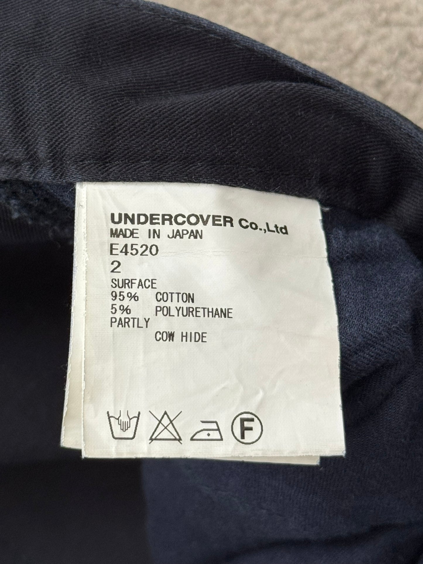 SS10 Undercover x Hysteric Glamour Lightning Bolt 3D Cargo Jeans
