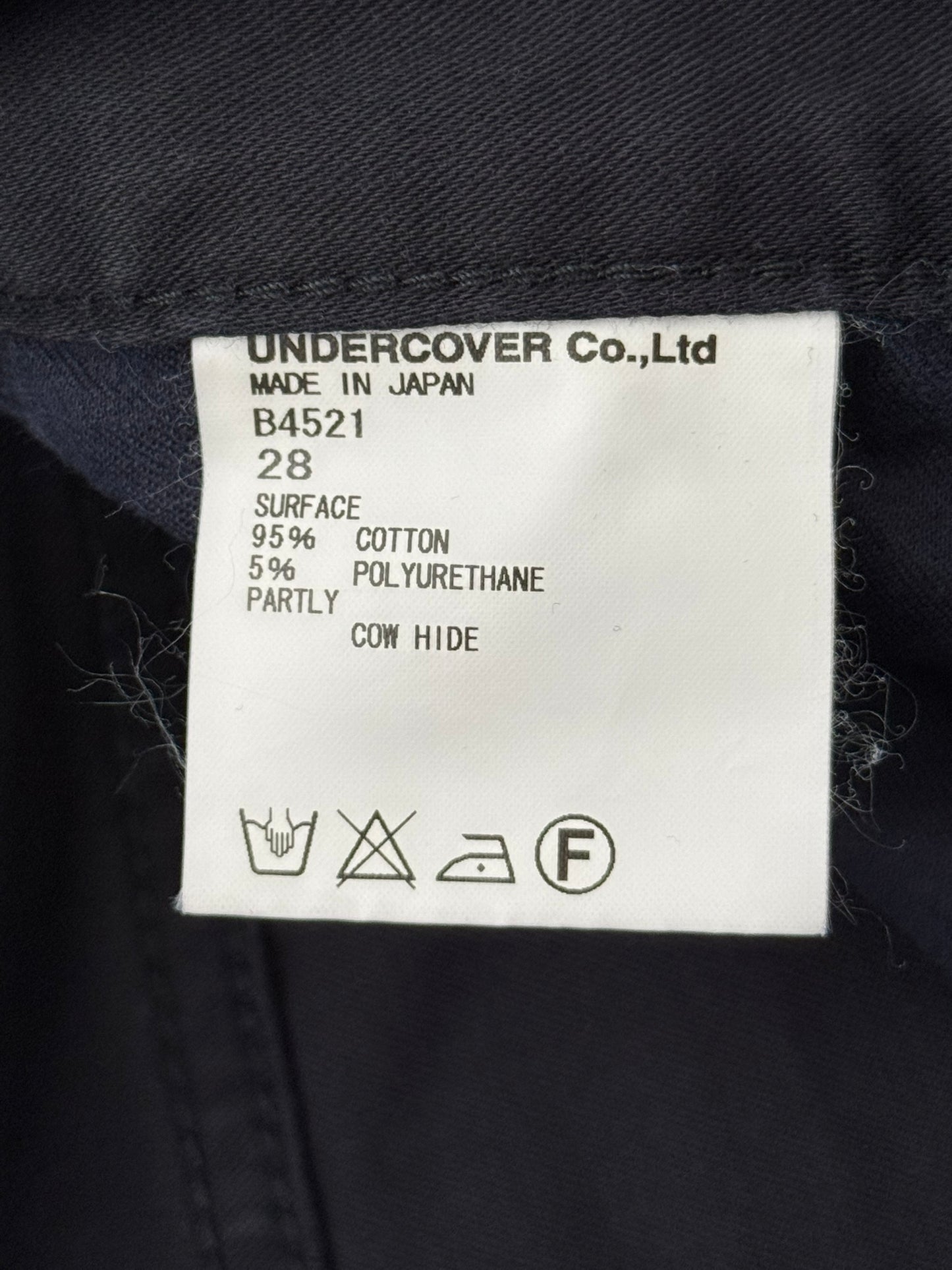 AW08 Undercover x Hysteric Glamour Lightning Bolt Denim Jeans