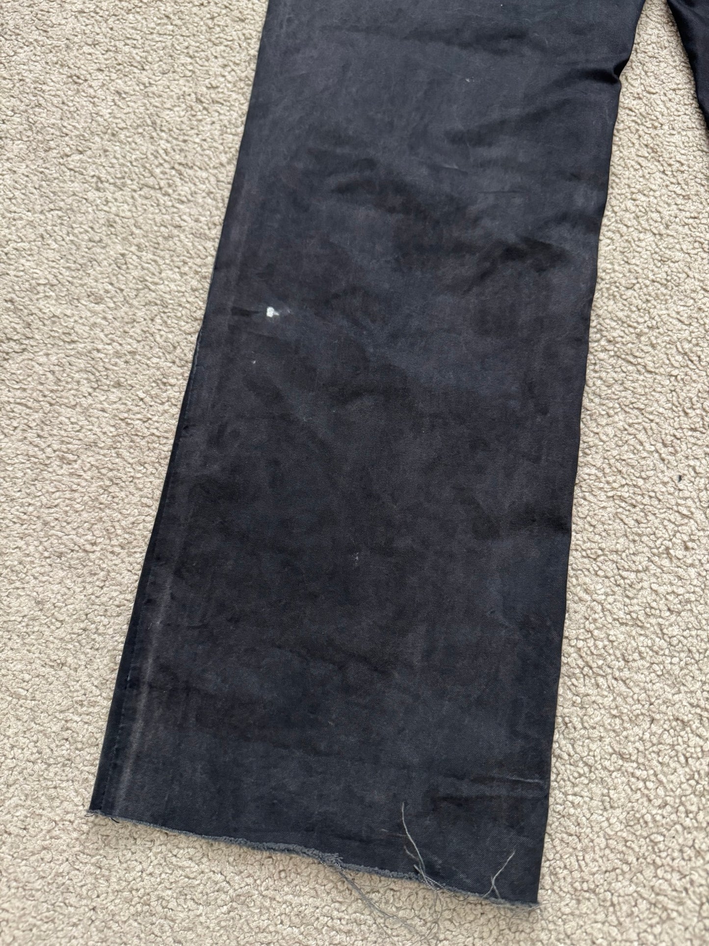 SS09 Rick Owens DRKSHDW "Strutter" Coated Detroit Cropped Pants