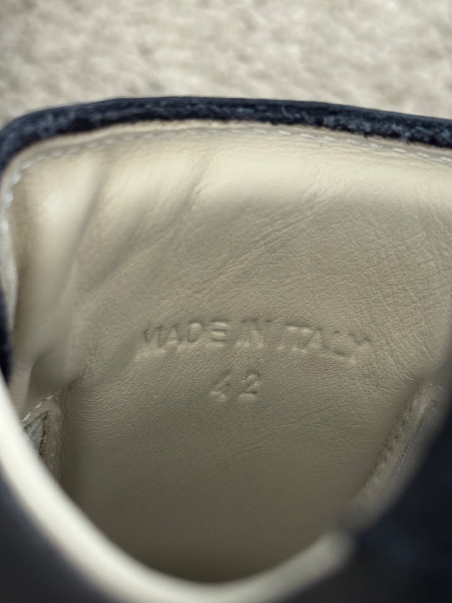 Maison Margiela Replica Black/Gum GAT Low Top Sneakers