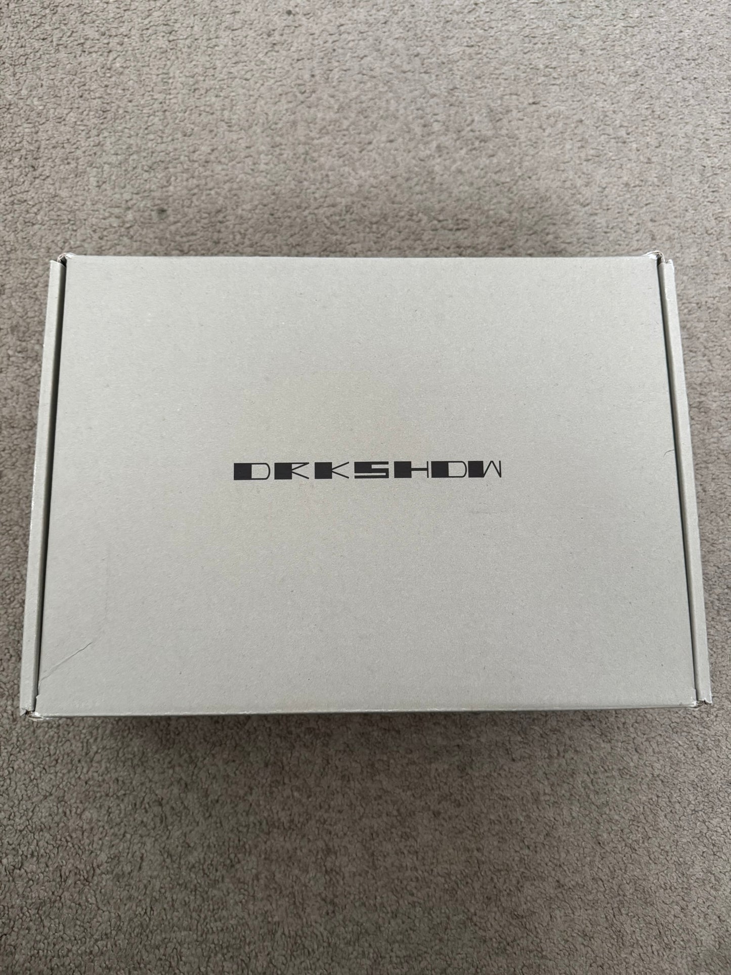 FW21 Rick Owens DRKSHDW Triple Black Nylon Ramones Sneakers