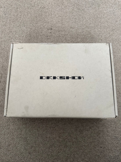SS21 Rick Owens DRKSHDW "License Plate" Ramones Sneakers