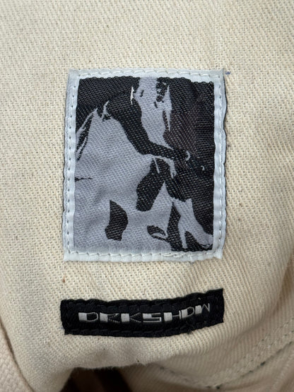 SS21 Rick Owens DRKSHDW "License Plate" Ramones Sneakers