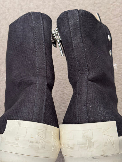 SS21 Rick Owens DRKSHDW "License Plate" Ramones Sneakers