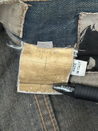 SS09 Rick Owens DRKSHDW Mudwash Distress Detroit Denim Jeans