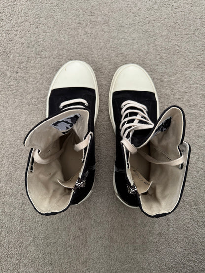 SS21 Rick Owens DRKSHDW "License Plate" Ramones Sneakers