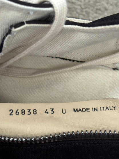 SS21 Rick Owens DRKSHDW "License Plate" Ramones Sneakers