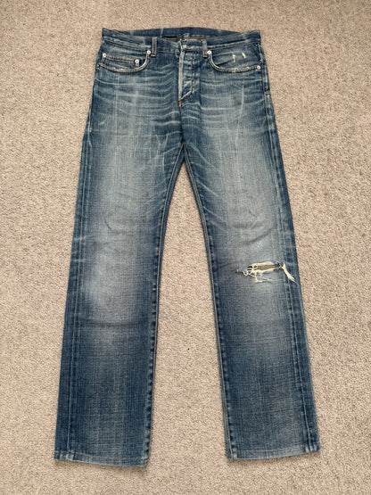 SS07 Dior Homme by Hedi Slimane "Find Again" Denim Jeans
