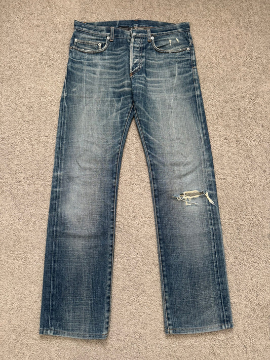 SS07 Dior Homme by Hedi Slimane "Find Again" Denim Jeans