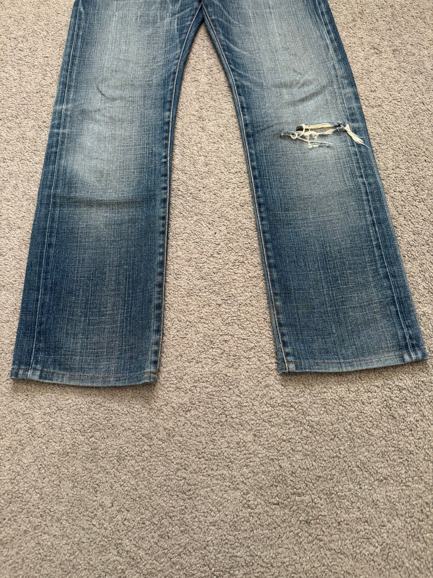 SS07 Dior Homme by Hedi Slimane "Find Again" Denim Jeans