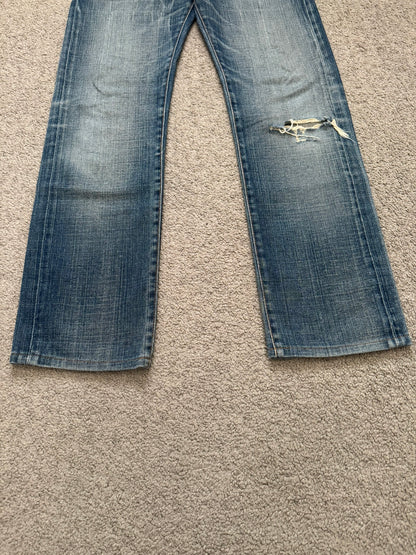 SS07 Dior Homme by Hedi Slimane "Find Again" Denim Jeans