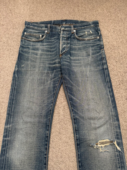 SS07 Dior Homme by Hedi Slimane "Find Again" Denim Jeans