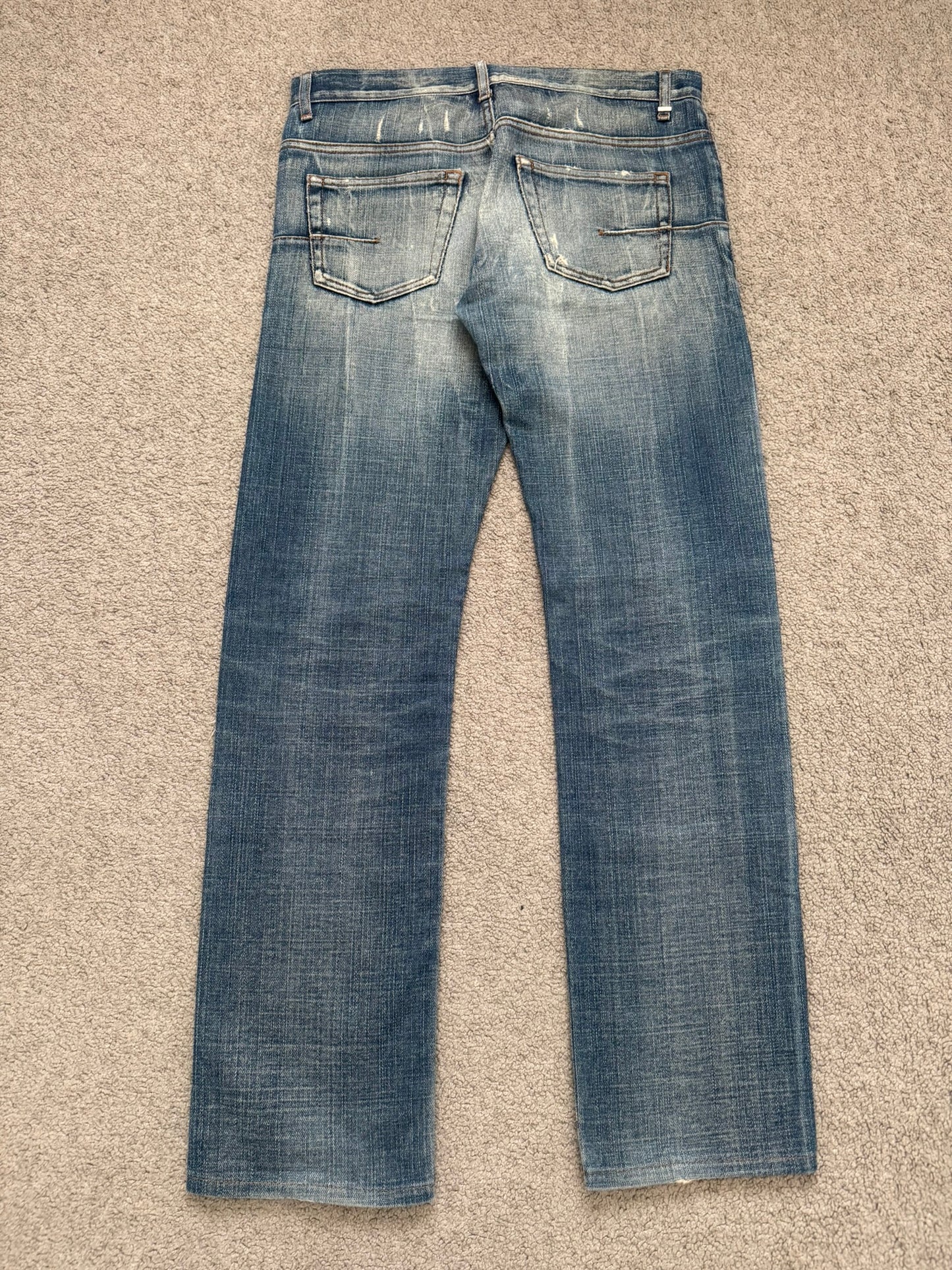 SS07 Dior Homme by Hedi Slimane "Find Again" Denim Jeans