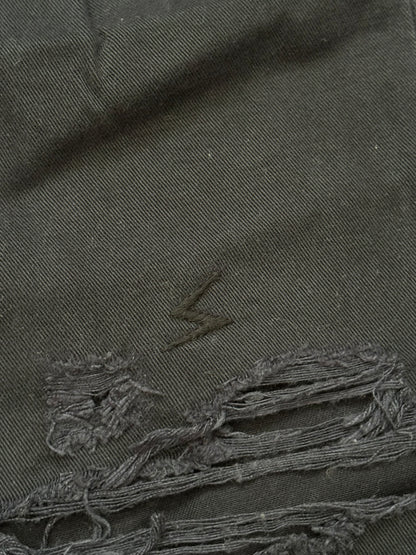 SS05 Undercover "But Beautiful" Graffiti Patch Denim Jeans