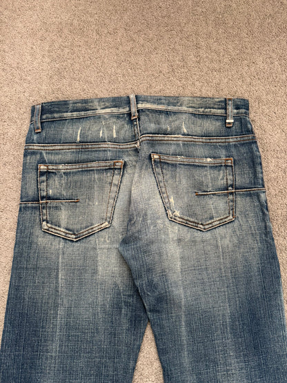 SS07 Dior Homme by Hedi Slimane "Find Again" Denim Jeans
