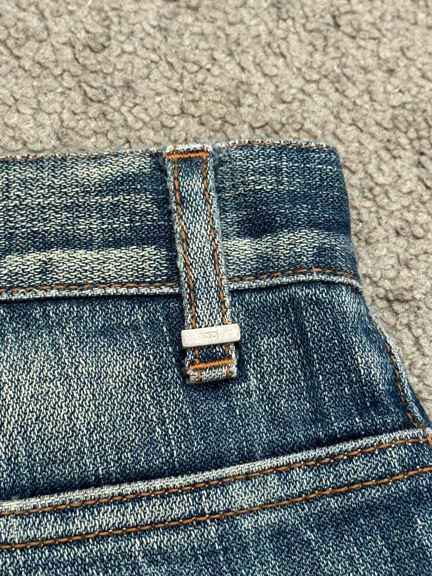 SS07 Dior Homme by Hedi Slimane "Find Again" Denim Jeans