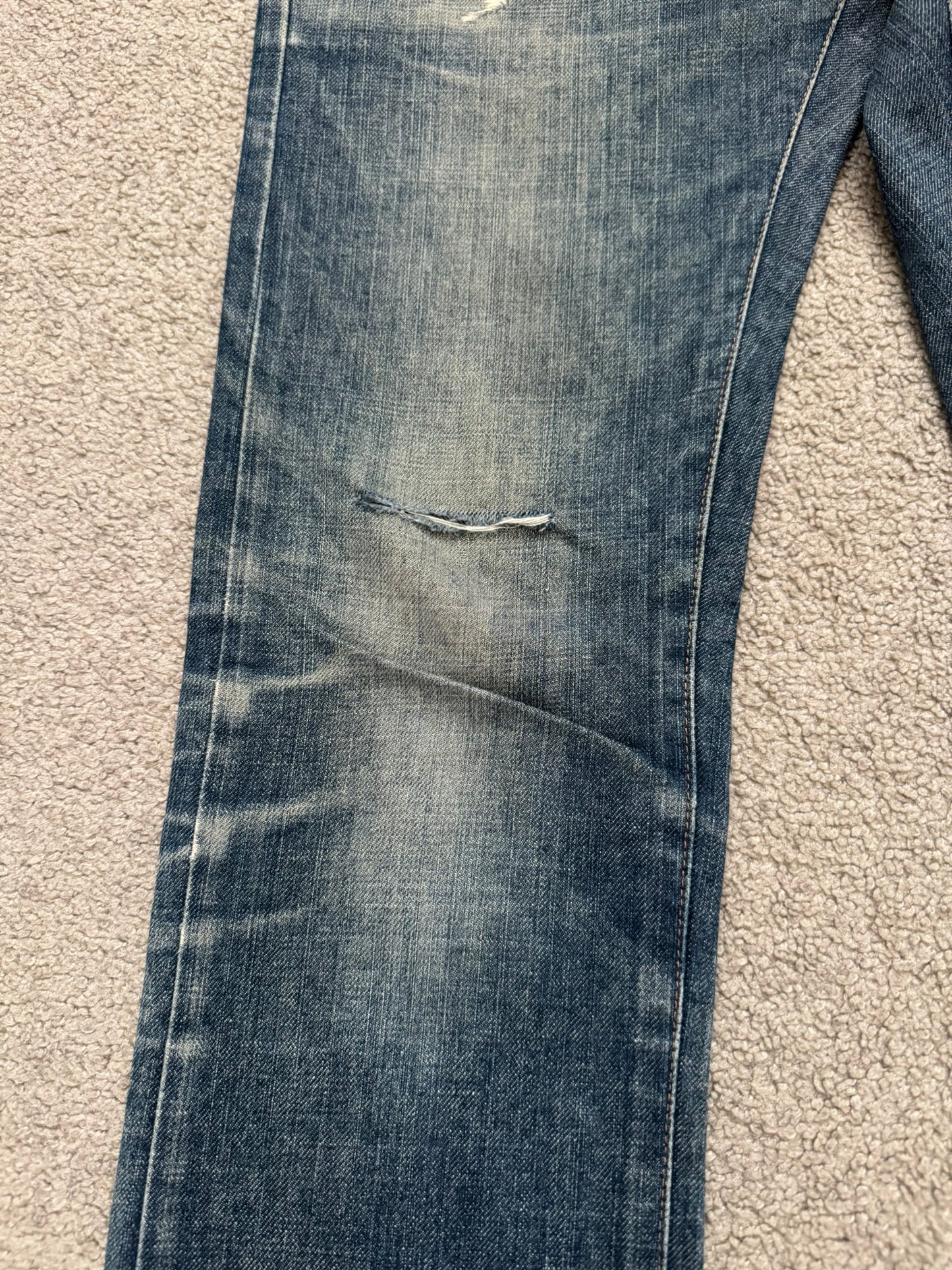 Dior Homme by Hedi Slimane Washed Flared Bootcut Denim Jeans