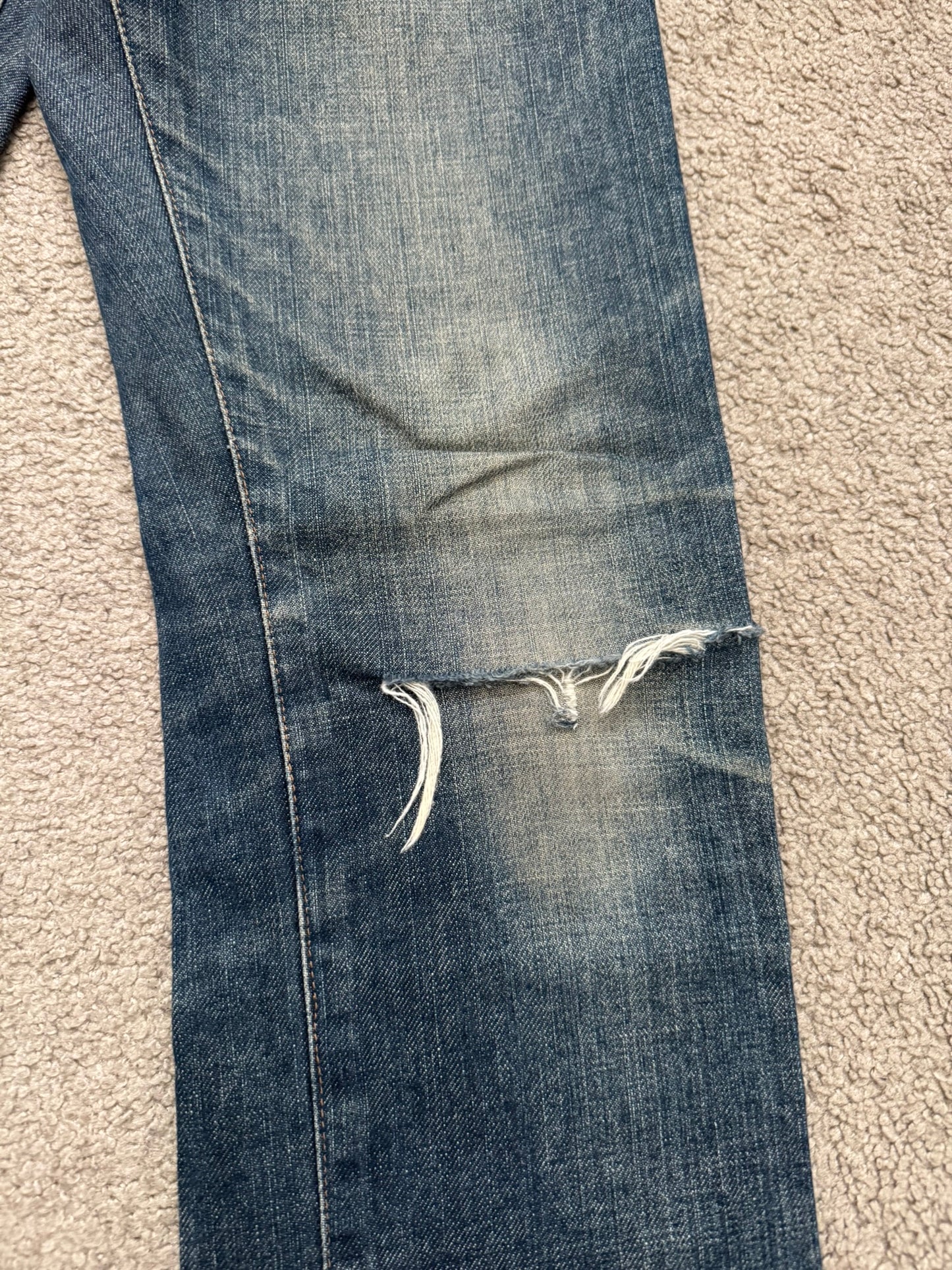 Dior Homme by Hedi Slimane Washed Flared Bootcut Denim Jeans
