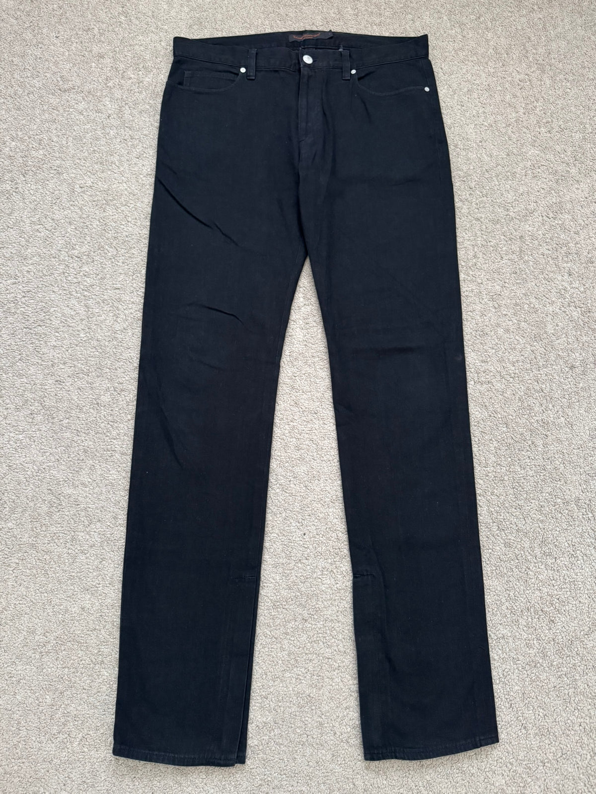 AW04 Undercover "But Beautiful" Zipper Pocket Denim Jeans