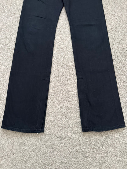 AW04 Undercover "But Beautiful" Zipper Pocket Denim Jeans