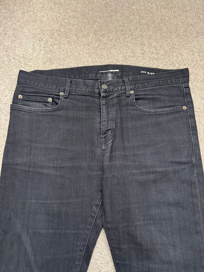 FW14 Saint Laurent by Hedi Slimane Knee Slit D02 Denim Jeans